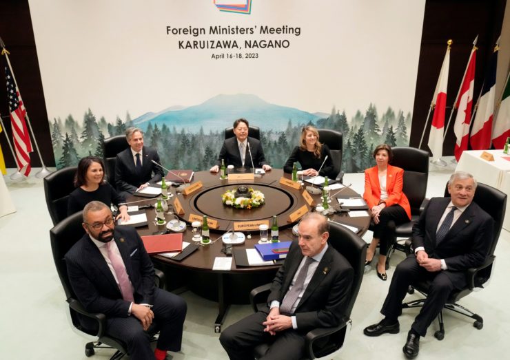 Meeting of G7 Foreign Ministers takes place in Japan