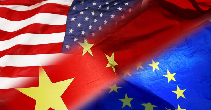 США и ЕС. Коллективный Запад сплотился против Китая.