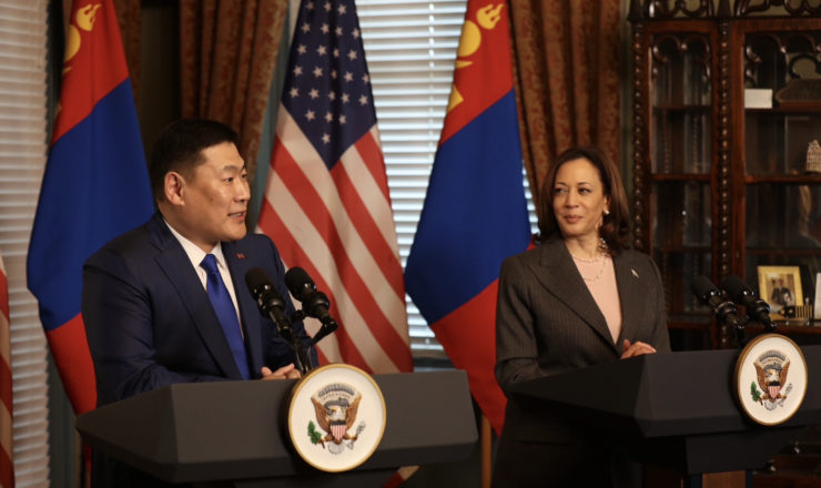 the Mongolian prime minister visits the United States