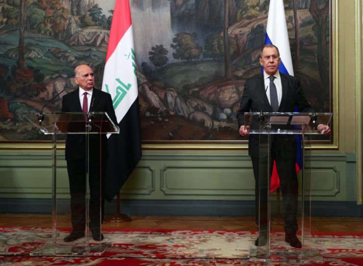Russie-Iraq Fouad Hussein Sergueï Lavrov