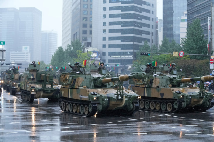 The Seoul military parade