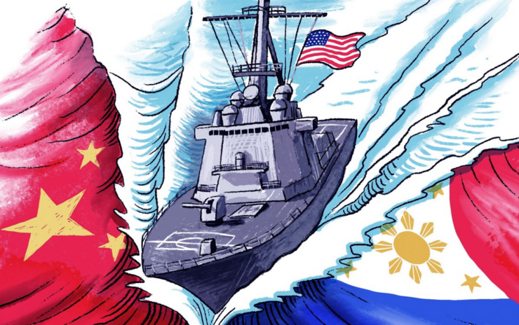 On the role of the United States in the territorial dispute between the Philippines and China