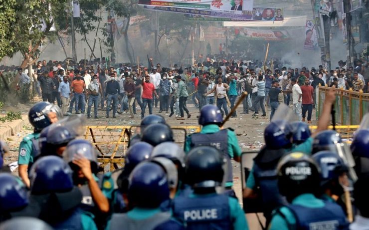 Политические беспорядки в Бангладеш