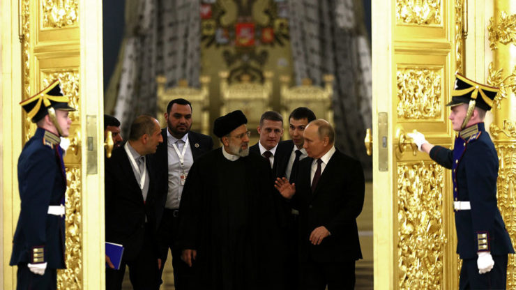 A meeting of the leaders of Russia and Iran took place in Moscow on December 7, 2023. Vladimir Putin and Ebrahim Raisi