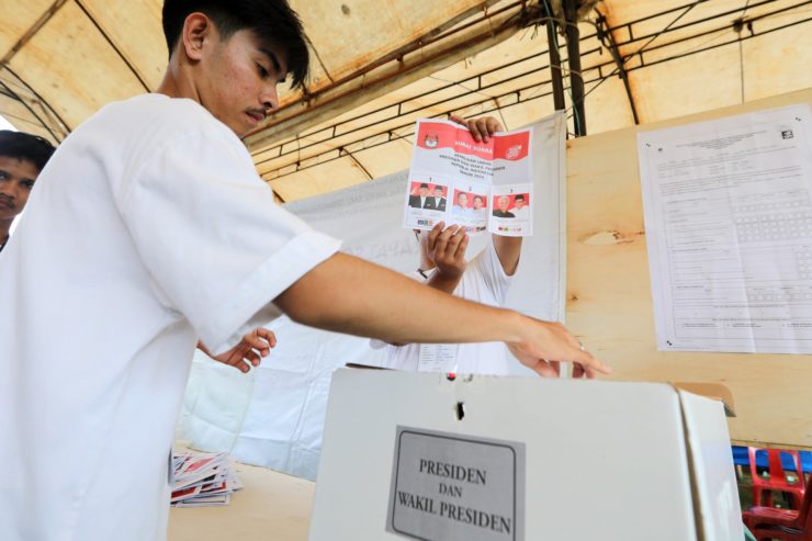Des élections générales ont eu lieu en Indonésie
