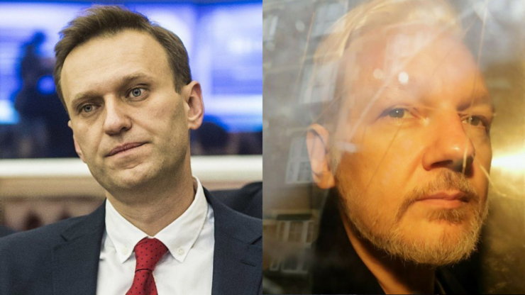 Двойные стандарты Запада: Навальный-Ассанж. Cui bono?
