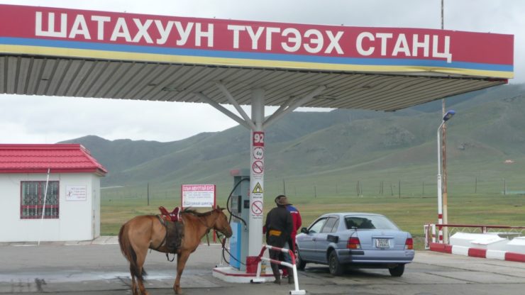 Дефицит топлива в Монголии