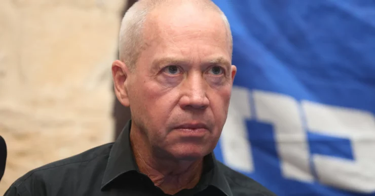 Israeli Defence Minister Yoav Gallant