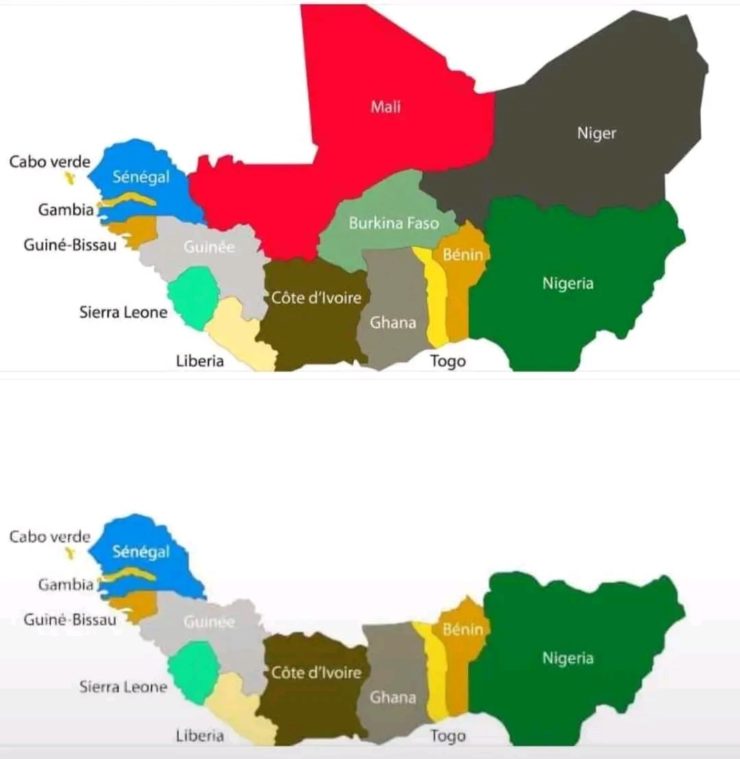 ECOWAS map