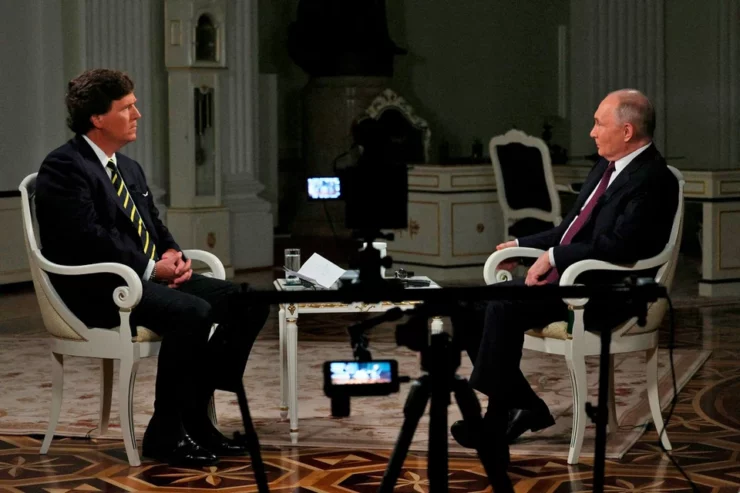 Tucker Carlson and Putin’s Interview: The “Flimsy Mast” Comes off the West!