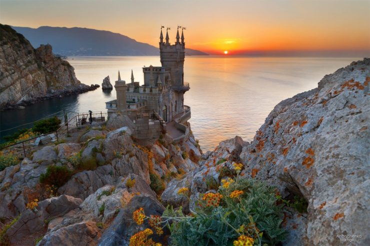 The Crimean peninsula