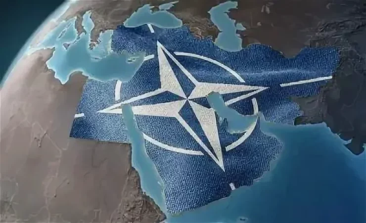 Линия разграничения между Россия - НАТО