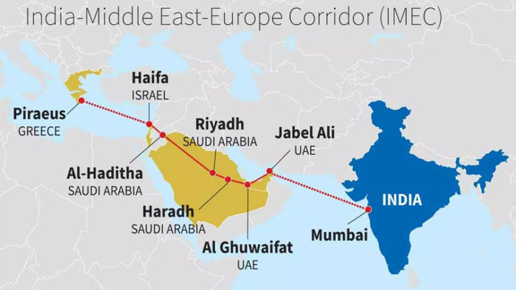 Can the India-Middle East-Europe Economic Corridor (IMEC) counter BRI?