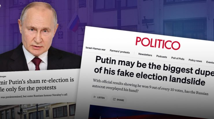 Запад объявил российские выборы 