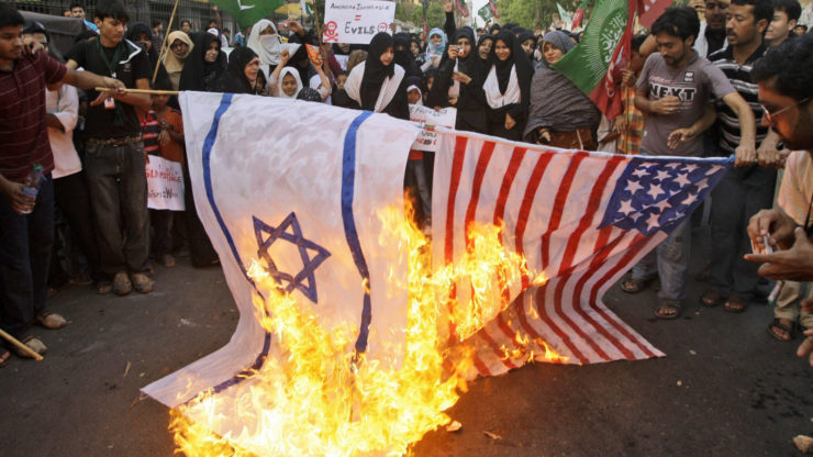 Израиль и США против палестинцев Газы