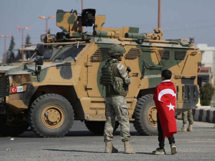 Турецкое наступление на север Ирака
