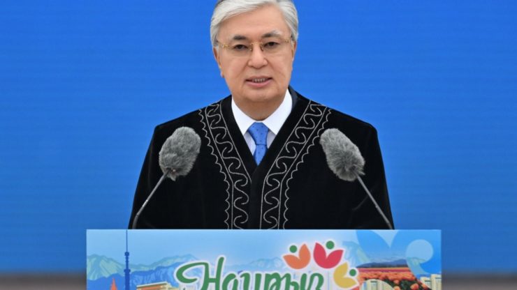 le Président du Kazakhstan, Kassym-Jomart Tokayev