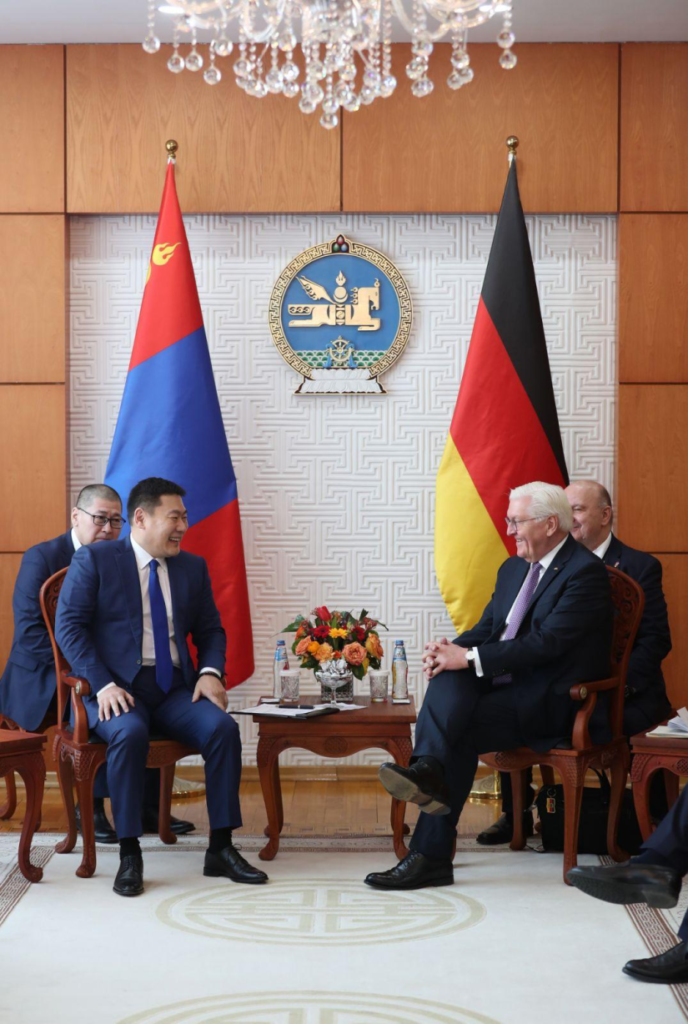 President of Germany in Mongolia