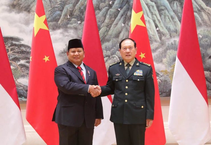 президент Индонезии Прабово Субианто посетил КНР