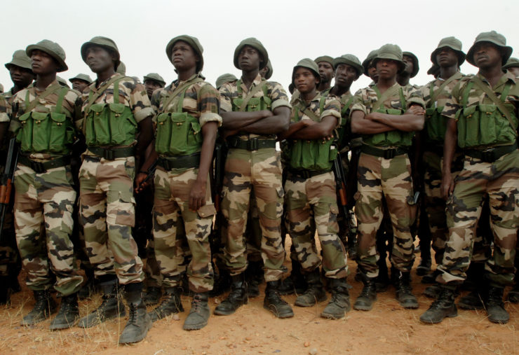 Nigerien soldiers 