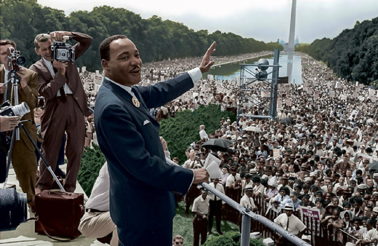 Кошмар чернокожих людей в речи Мартина Лютера Кинга «У меня есть мечта»