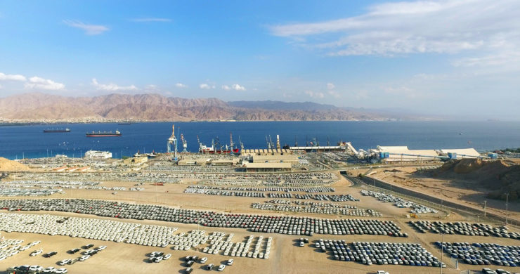 Le port d'Eilat