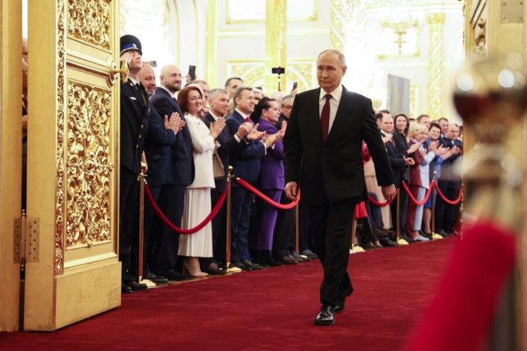 President Putin's inauguration and its implications for the potential decline of the West