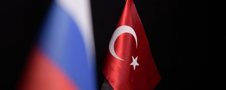 Russia Türkiye flags