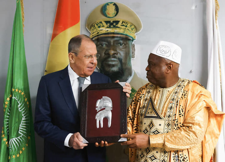 Sergei Lavrov's visit to Guinea on June 3, 2024 