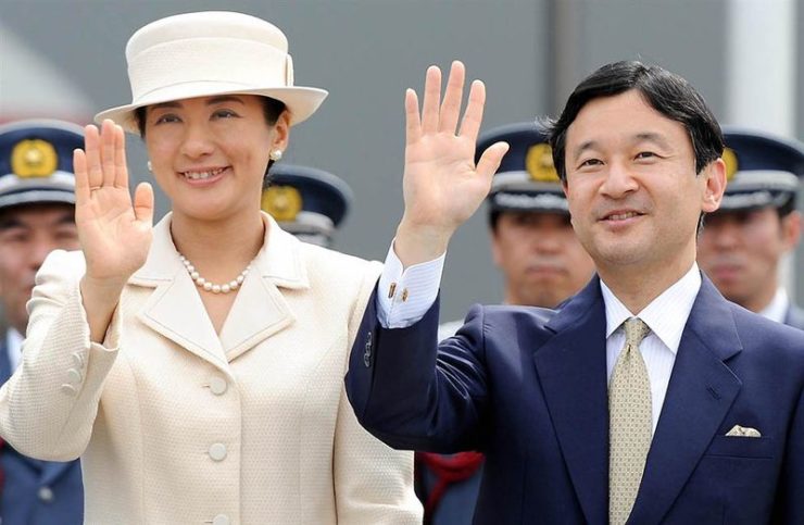 Emperor Naruhito of Japan and his wife Masako