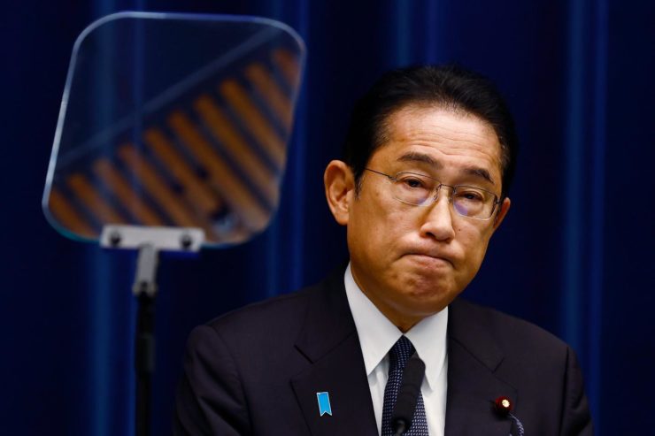 Japanese Prime Minister Fumio Kishida is stepping down