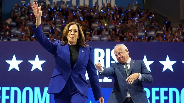 Democratic National Convention. Kamala Harris