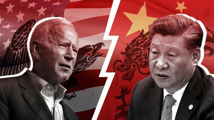 confrontation between Beijing and Washington 