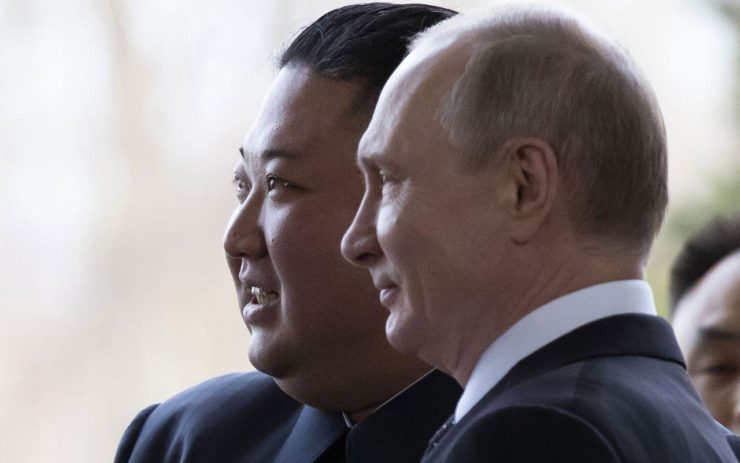 Kim Putin. Republic of Korea Russia