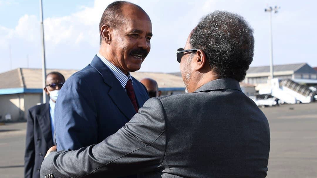 Somalia's president returns to Eritrea