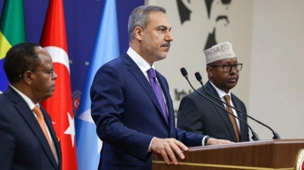 the holding of talks between Ethiopia and Somalia, mediated by Turkey